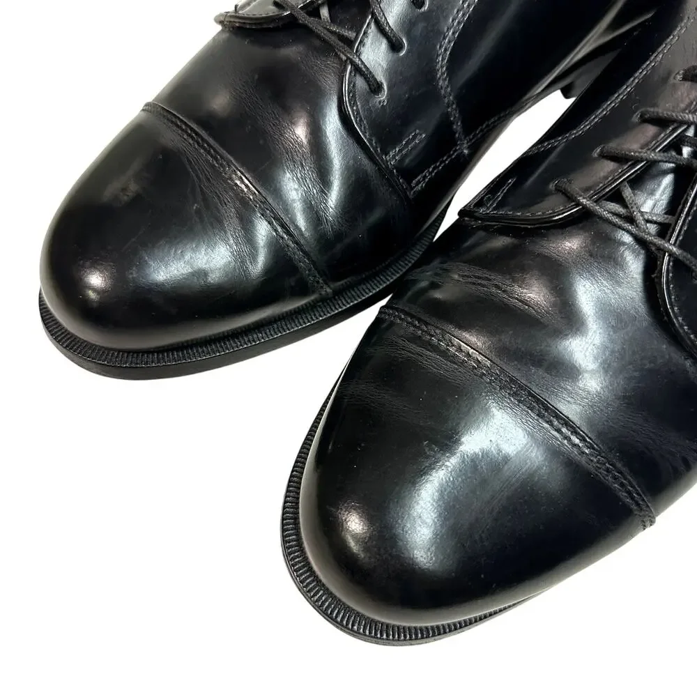 VGUC Rancourt & Co. x Cole Haan Cap Toe Derby Black Calf Made in USA 10